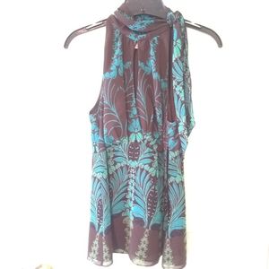 Pussy Bow Halter Top